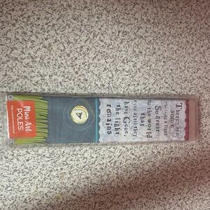 Studio M Mini Art Pole with Blue and Green Accents